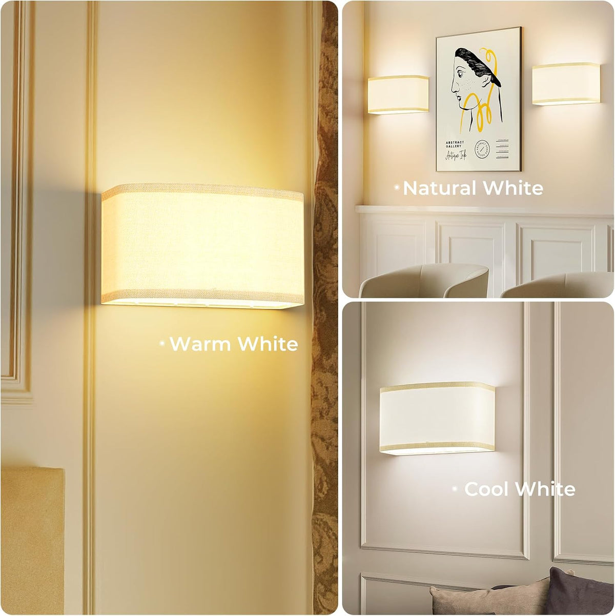 Battery Operated Wall Sconce with RGB color changing and remote control – HUDYOGY, image 2