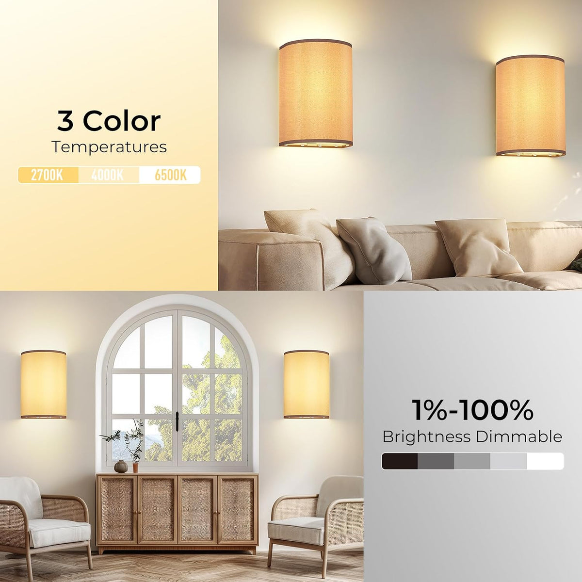 Rechargeable Wall Lamp with RGB color changing and remote control – HUDYOGY, image 5