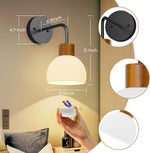 Rechargeable Wall Light in Black – HUDYOGY, image 5