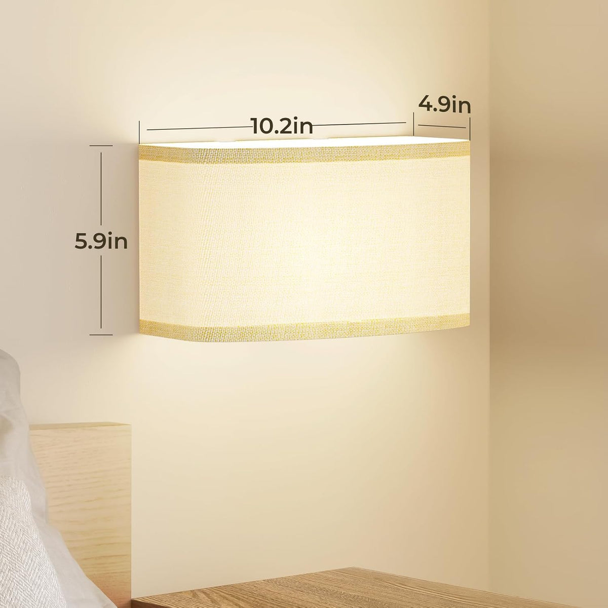 Battery Operated Wall Sconce with RGB color changing and remote control – HUDYOGY, image 6