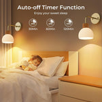 Rechargeable Wall Sconce in Gold with RGB color changing and dimmable lighting – HUDYOGY, image 7