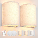 Battery Operated Wall Light with dimmable lighting and remote control – HUDYOGY