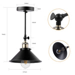 Hardwired Wall Sconce in Black – HUDYOGY, image 2