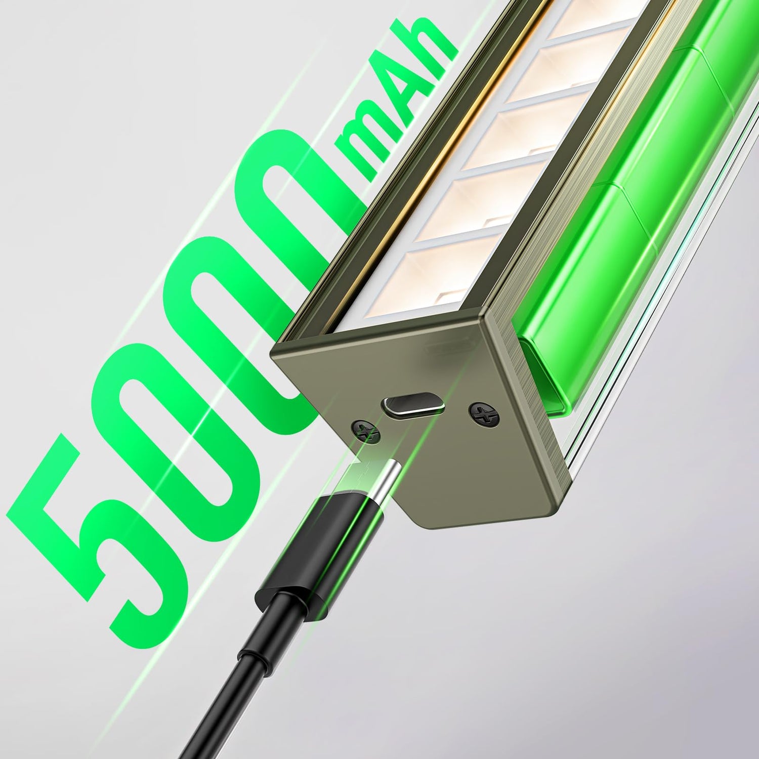 Picture Lights for Wall, Greenish Bronze Battery Operated Picture Light 16in Art Light CCT Dimmable Recharging Battery Wall Light with Remote Control for Living Room Gallery